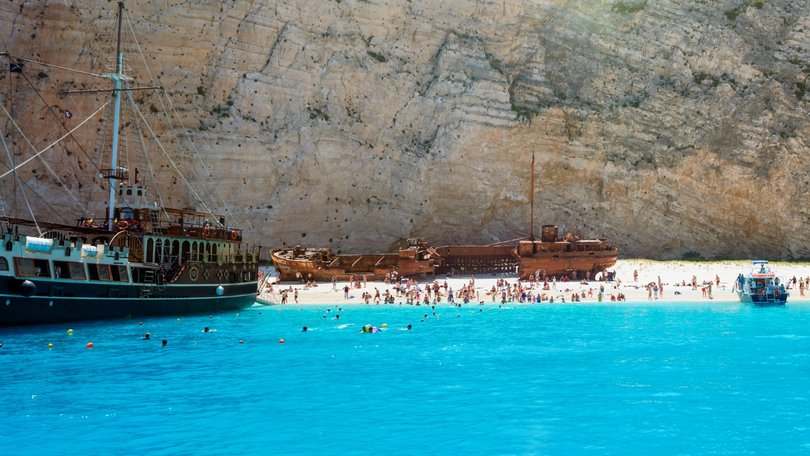 An island holiday has turned to tragedy after a British woman was found dead in a swimming pool in Greece.
