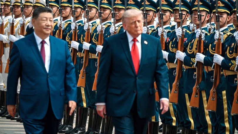 Oil prices jumped, stocks tumbled, and bond yields spiked as the markets contended with persistent supply disruptions in the Middle East and the absence of meaningful breakthroughs at the summit in Beijing between President Donald Trump and China’s leader, Xi Jinping.