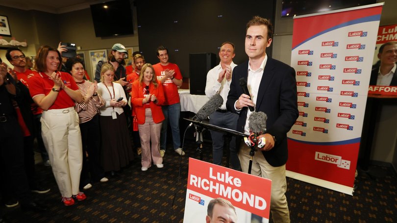 Mr Richmond is ahead on the two-party basis, leading the LNP candidate Fiona Hammond by more than 700 votes. Pic Annette Dew