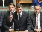 Opposition Leader Angus Taylor delivered his budget reply on Thursday. NewsWire / Martin Ollman