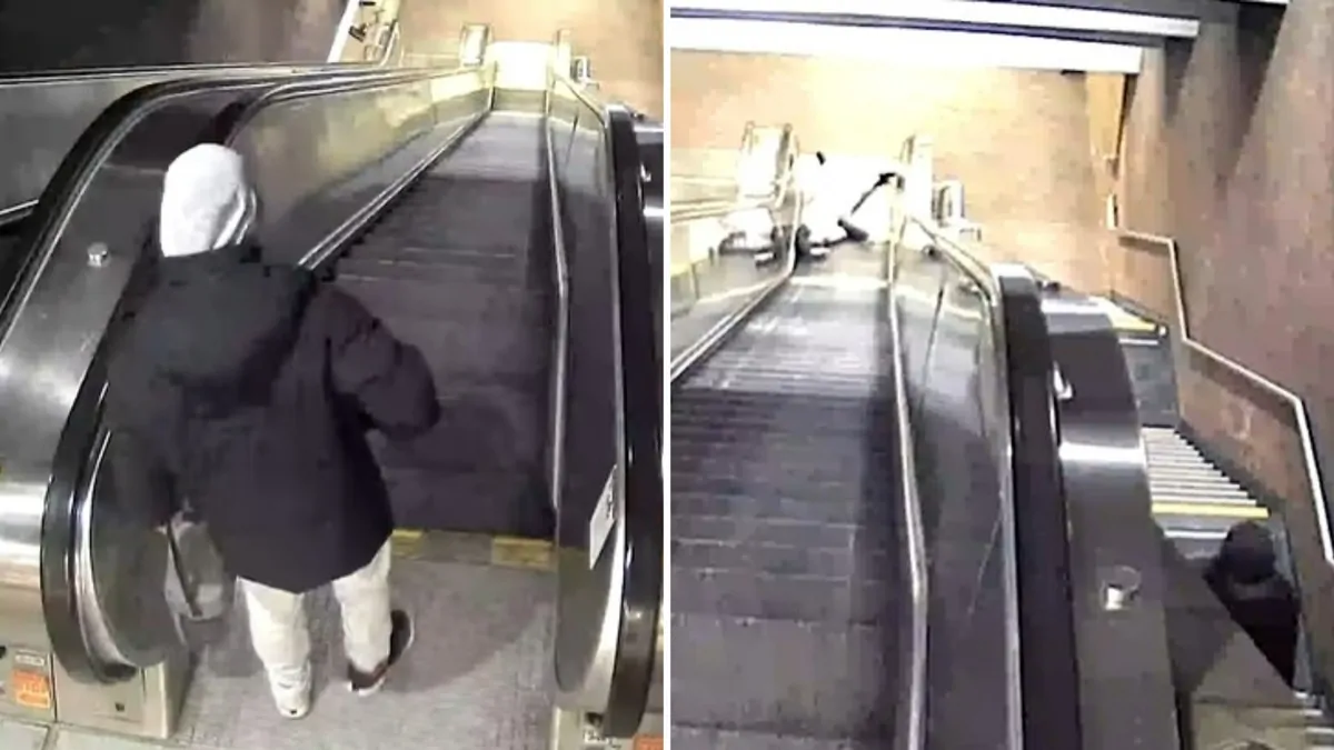 Boston escalator accident: Father-of-two dies as bystanders fail to help