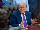 US President Donald Trump says a peace proposal submitted by Iran is useless. (EPA PHOTO)