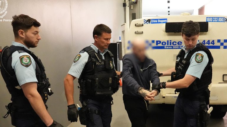 The four-day blitz targeting people with a history of domestic violence led to nearly 1000 arrests. (HANDOUT/New South Wales Police Force)