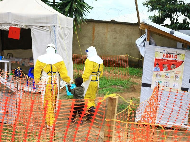 Countries sharing land borders with the DR Congo are at high risk of further spread of Ebola.