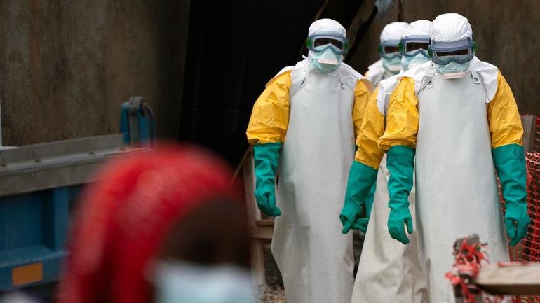 Health officials are battling to spread the latest Ebola outbreak in Congo. (AP PHOTO)