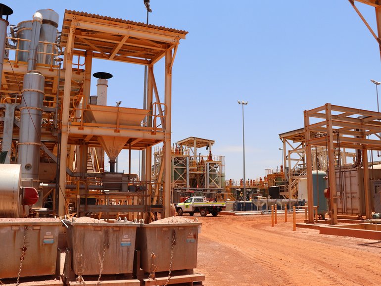 Northern Minerals Browns Range project site. 