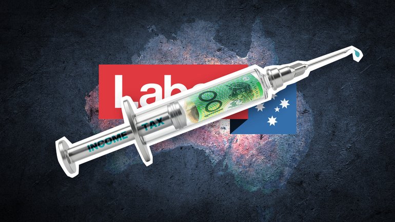 Labor is in denial about its addiction to income tax revenue, writes Stephen Johnson.