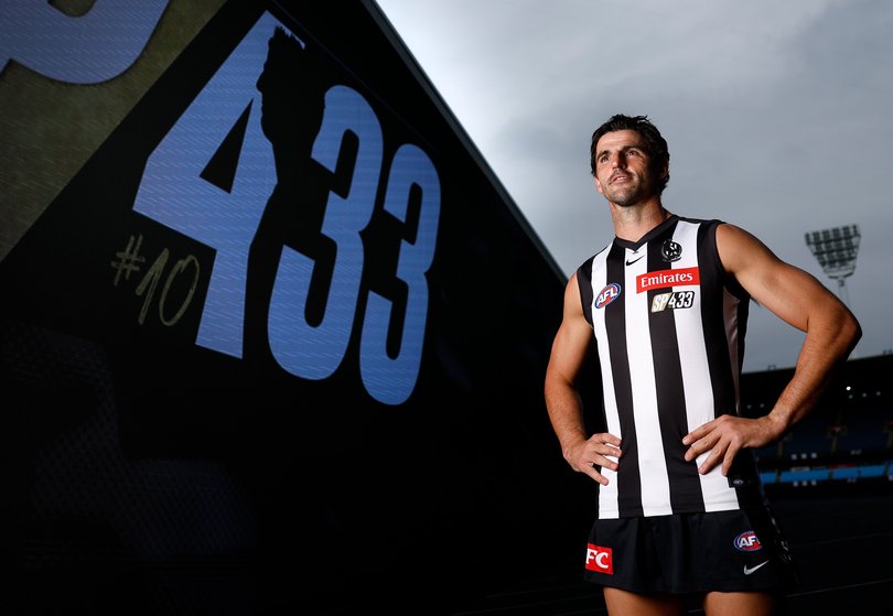 Pendlebury at the MCG on Monday.