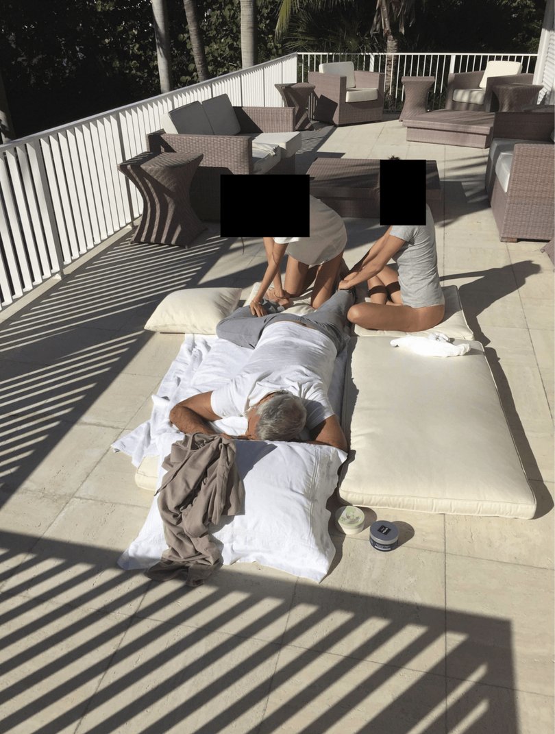 A photo provided by the U.S. Department of Justice shows Jeffrey Epstein.