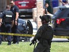 Five people, including two teen suspects, are dead after a shooting at a California Islamic centre. (EPA PHOTO)