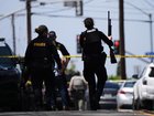 Five people, including two teen suspects, are dead after a shooting at a California Islamic centre. 