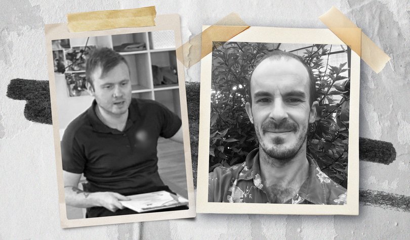 Joshua Dale Brown (left) is accused of abuse at four Melbourne childcare centres. Ashley Paul Griffiths (right) pleaded guilty to 309 offences.