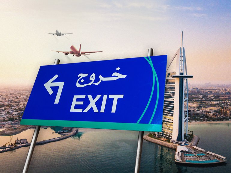 Wealthy expats seek alternatives as Middle Eastern tax haven tarnished by war.