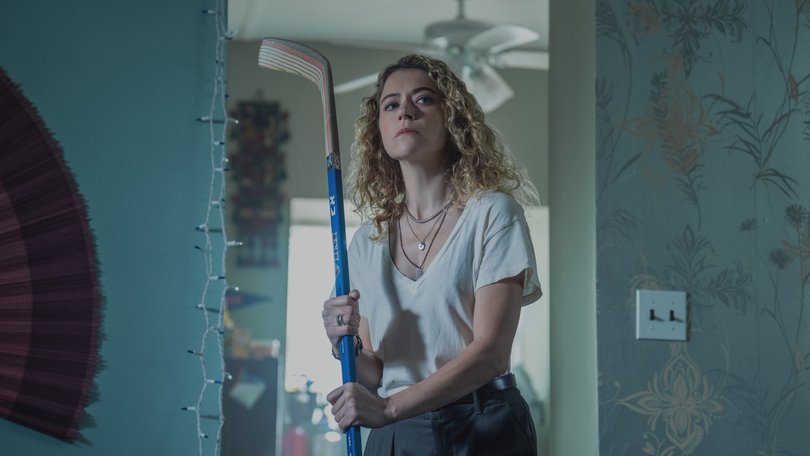 Tatiana Maslany is a mum on a mission in Maximum Pleasure Guaranteed, streaming on Apple TV Plus.