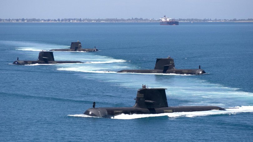 Australia has six Collins-class submarines.