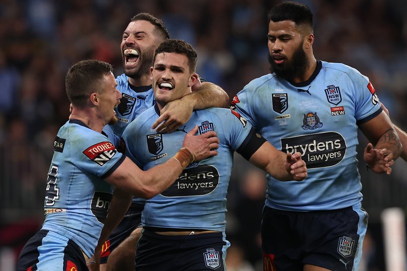 Nathan Cleary during the 2022 series.