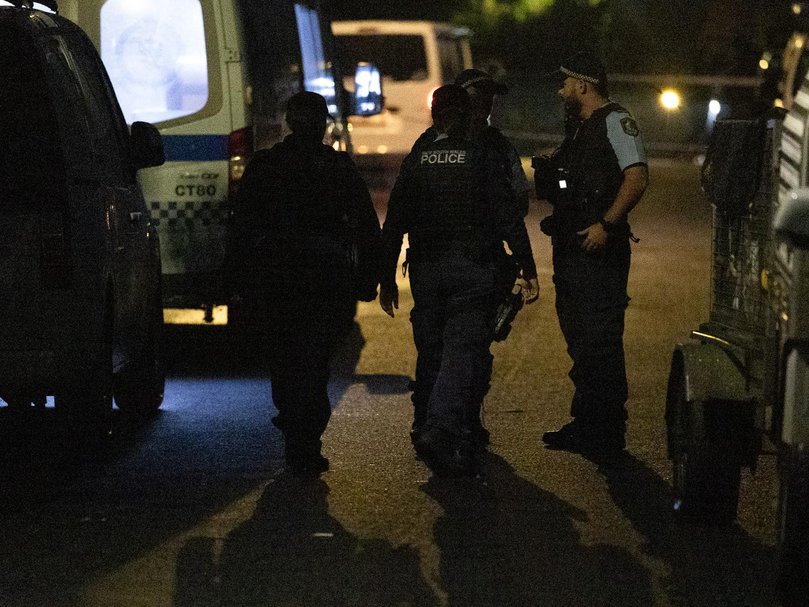 Police received a triple-0 call before 8pm Monday. Picture: Thomas Lisson / NewsWire