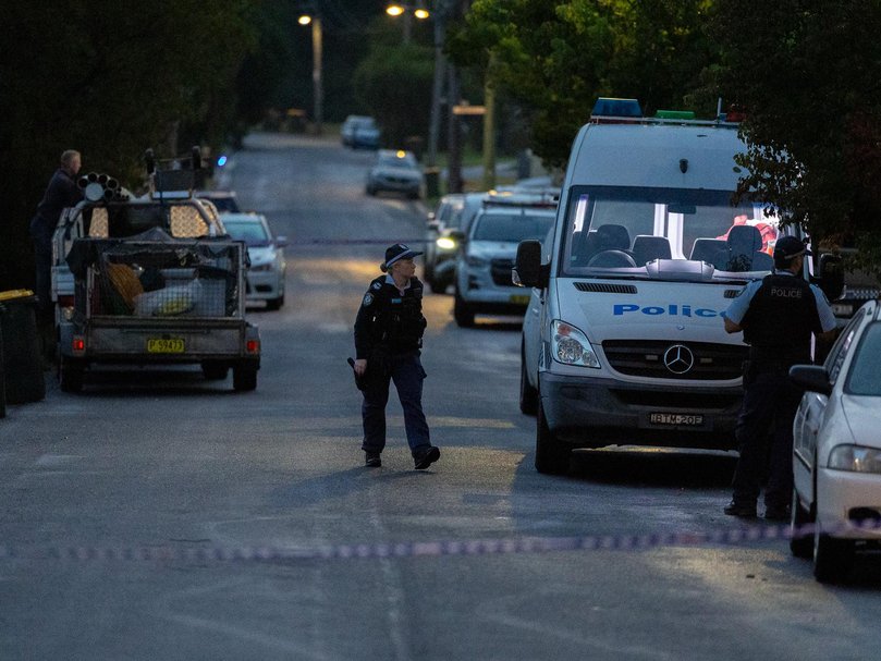 The man was refused bail and is due to face court on Tuesday. Picture: Thomas Lisson / NewsWire