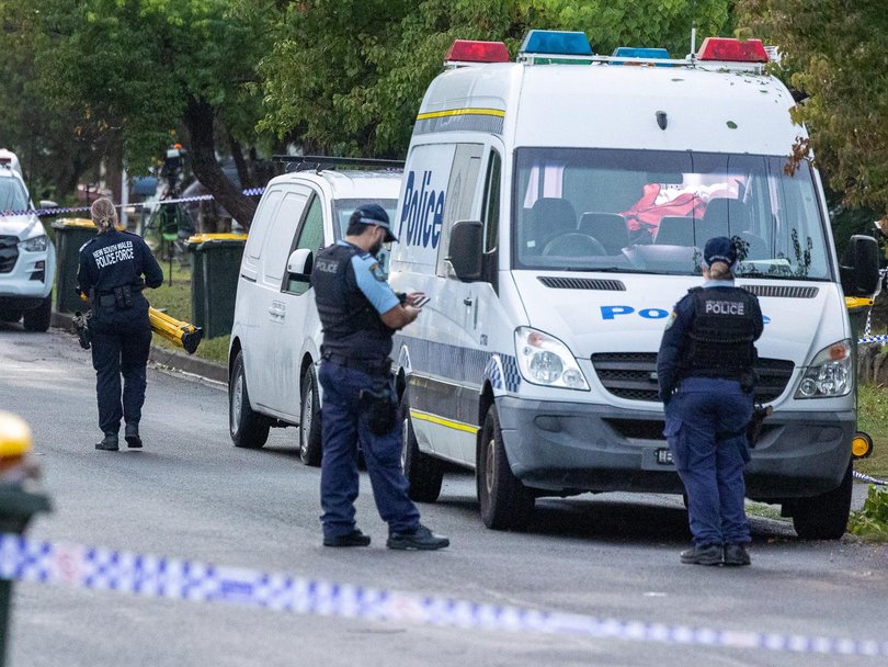 Police said the man was not known to police. Picture: Thomas Lisson / NewsWire