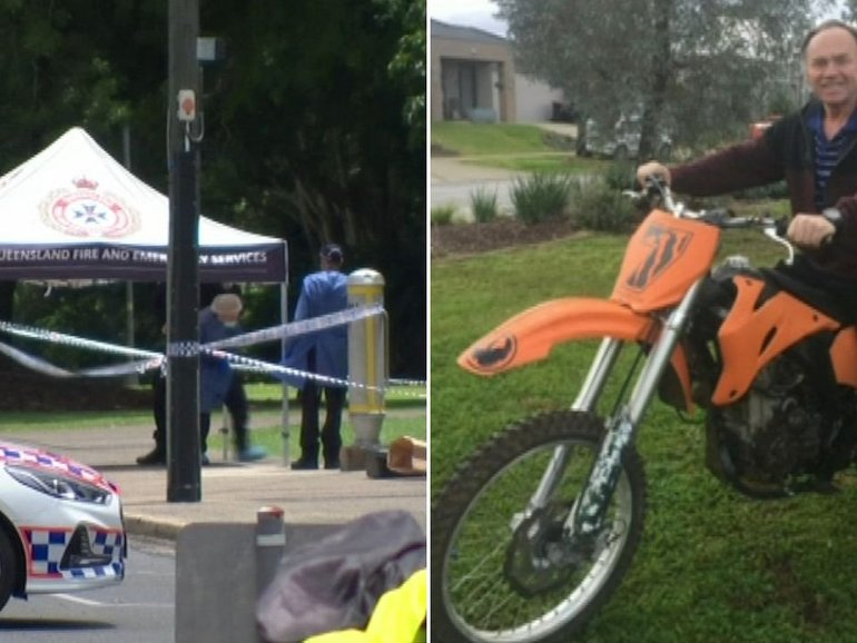 Police cordoned off part of the Innisfail riverfront after the alleged amputation left a man fatally injured in the early hours of February 19, 2022.