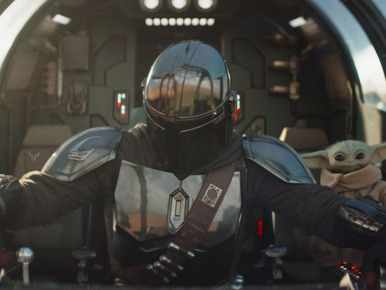 The Mandalorian and Grogu.