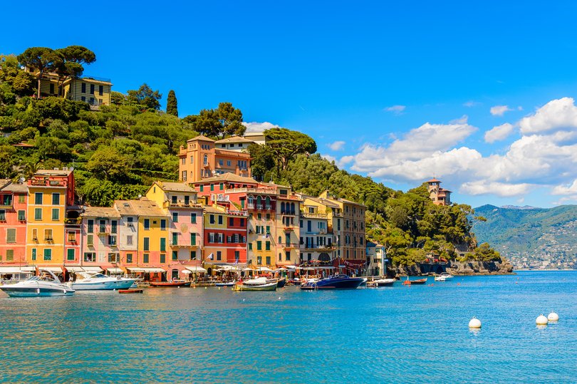 Portofino, is an Italian fishing village.