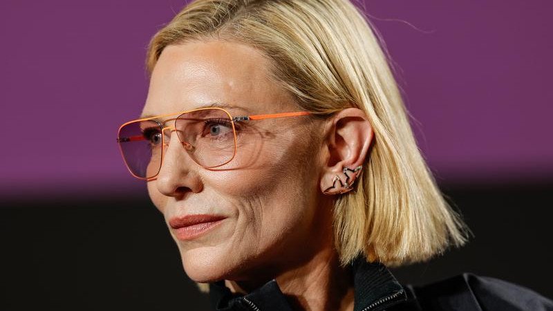 Cate Blanchett thinks being in male-dominated environments has an "effect on the work". (EPA PHOTO)