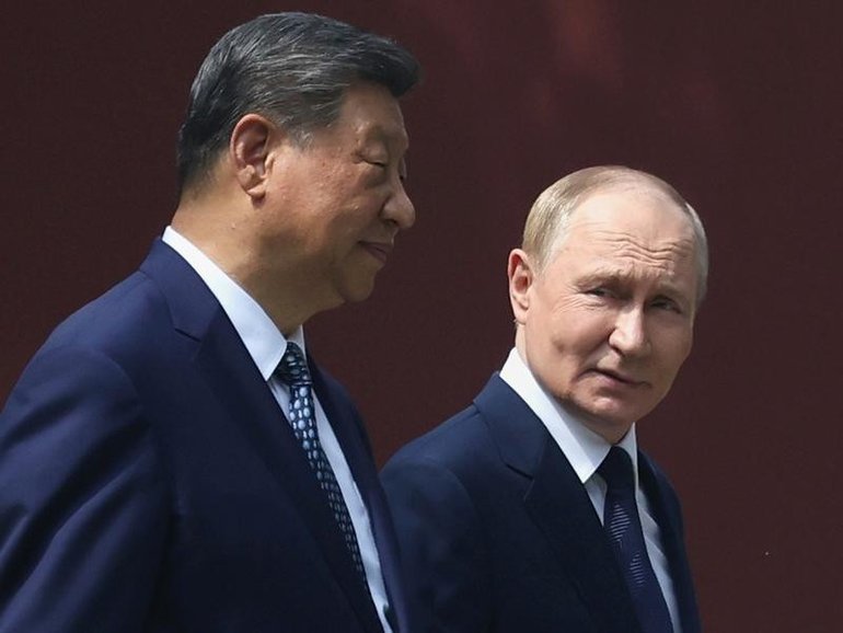 Vladimir Putin's visit to China is expected to include talks with Xi Jinping on trade and defence. 