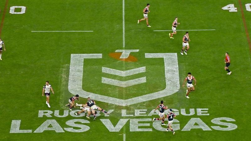 Four new clubs will get their crack at starting an NRL season in Las Vegas. (AP PHOTO)