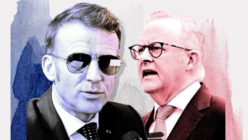 French President Emmanuel Macron has snubbed Anthony Albanese, leaving Australia off the official G7 invite list ahead of next month’s leaders’ summit.