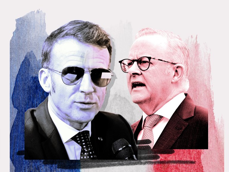 French President Emmanuel Macron has snubbed Anthony Albanese, leaving Australia off the official G7 invite list ahead of next month’s leaders’ summit.