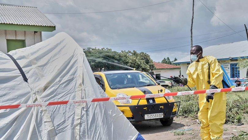 The World Health Organisation says the Ebola outbreak will probably last for months. (AP PHOTO)