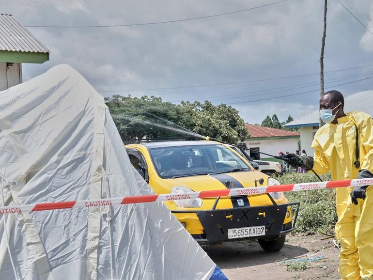 The World Health Organisation says the Ebola outbreak will probably last for months. (AP PHOTO)