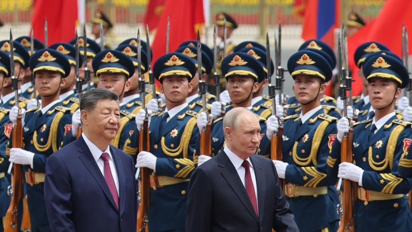 The Russian and Chinese leaders are set to discuss energy and security as well as their ties. 