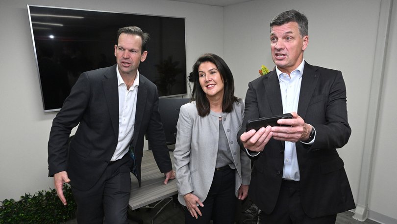 Matt Canavan. Jane Hume and Angus Taylor.