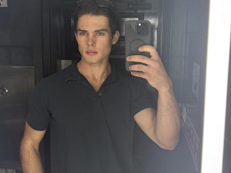 Popular 'looksmaxxing' influencer, Clavicular, has become the poster boy for the dangerous trend targeting young boys and men. Picture: Instagram