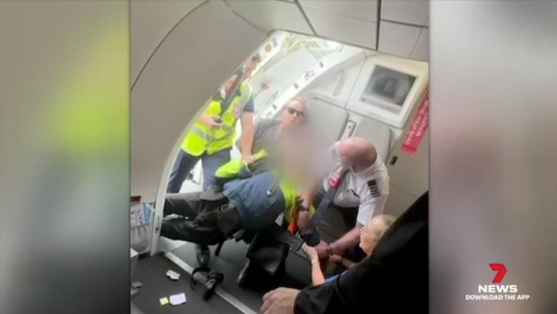 A 17-year-old boy was apprehended and accused of taking a gun and fake bomb onto a plane. (PR IMAGE PHOTO)