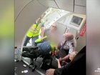 A 17-year-old boy was apprehended and accused of taking a gun and fake bomb onto a plane. (PR IMAGE PHOTO)