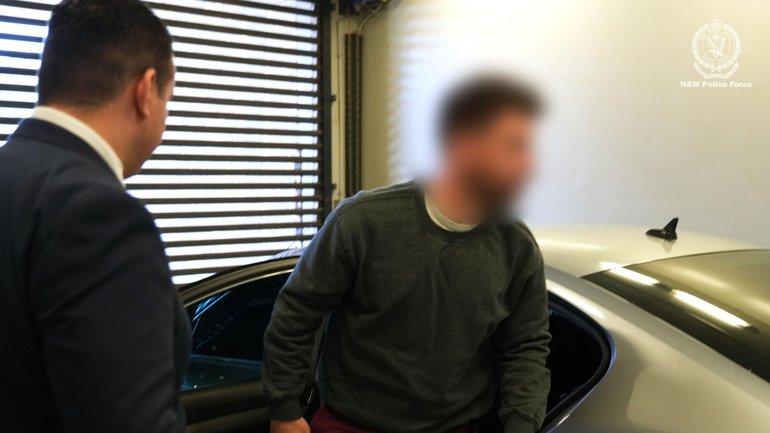 The alleged thief was arrested on Wednesday.