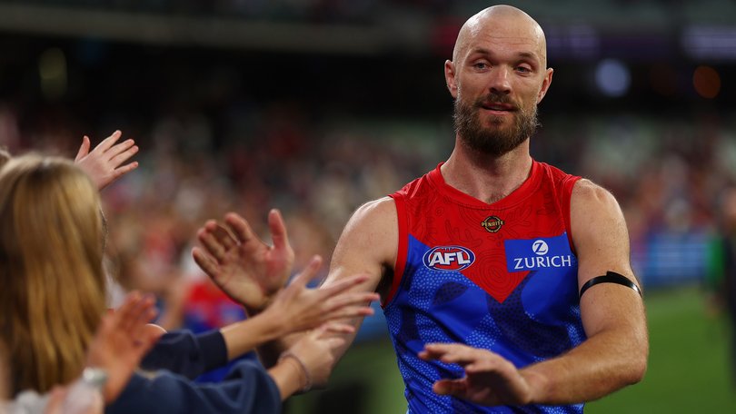 Max Gawn says he wouldn’t be shaking Scott Pendlebury’s hand before his record-breaking match.