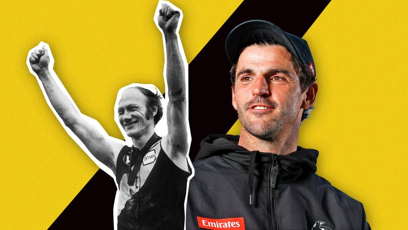 Kevin Bartlett’s milestone game was celebrated with similar fan fair like Scott Pendlebury’s will be.