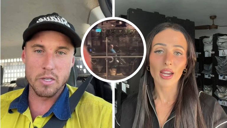 Perth couple forced to apologise over wife's social media video.