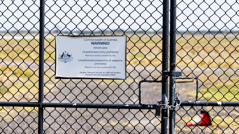 The boy allegedly cut through a fence. 