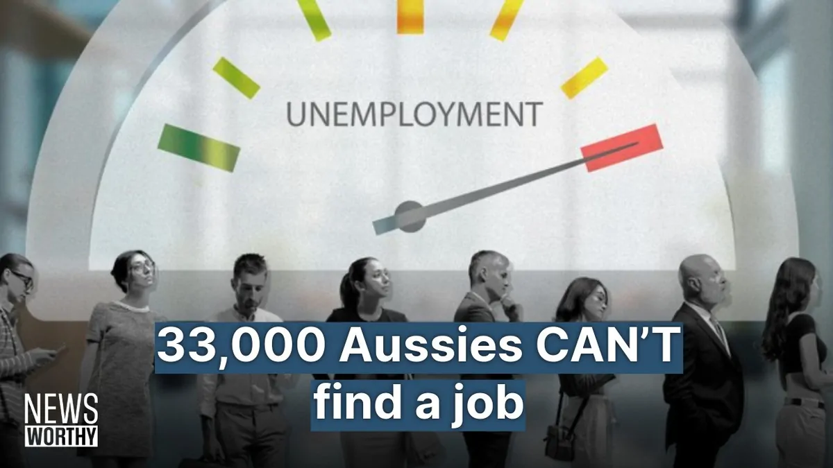 NEWS WORTHY: 33,000 Aussies can’t find a job in worst result in 4 years & why Minns is REALLY attacking Albo NEWS WORTHY: 33,000 Aussies can’t find a job in worst result in 4 years & why Minns is REALLY attacking Albo