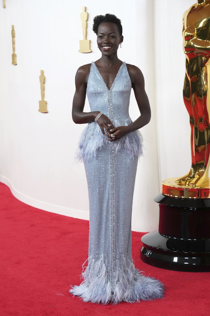 Oscar-winning actress Lupita Nyong'o has been cast as Helen of Troy.