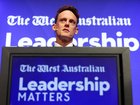 Matt Holcz (Chief Executive - Rio Tinto Iron Ore ) pictured at the Leadership Matters breakfast at Crown. Ian Munro