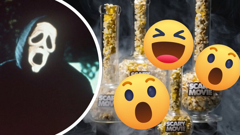 Scary Movie has teased the wild new popcorn bucket for the latest cinema release.