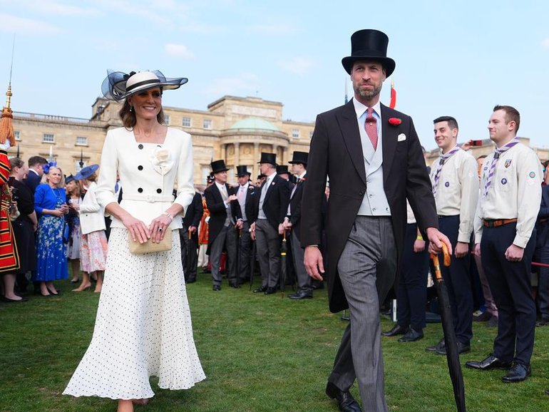 Prince William says his wife Kate ‘came back buzzing’ after a trip to Italy. 