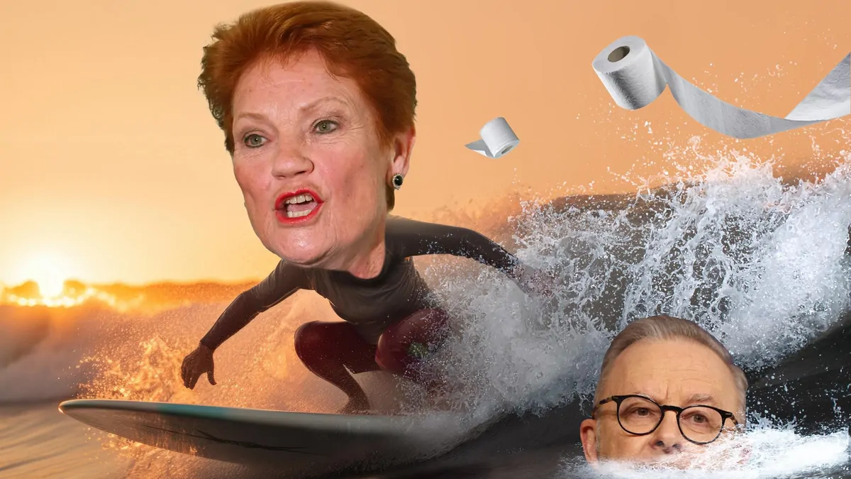 MICHELLE GRATTAN: Orange wave of disruption as One Nation in huge political balloon MICHELLE GRATTAN: Orange wave of disruption as One Nation in huge political balloon