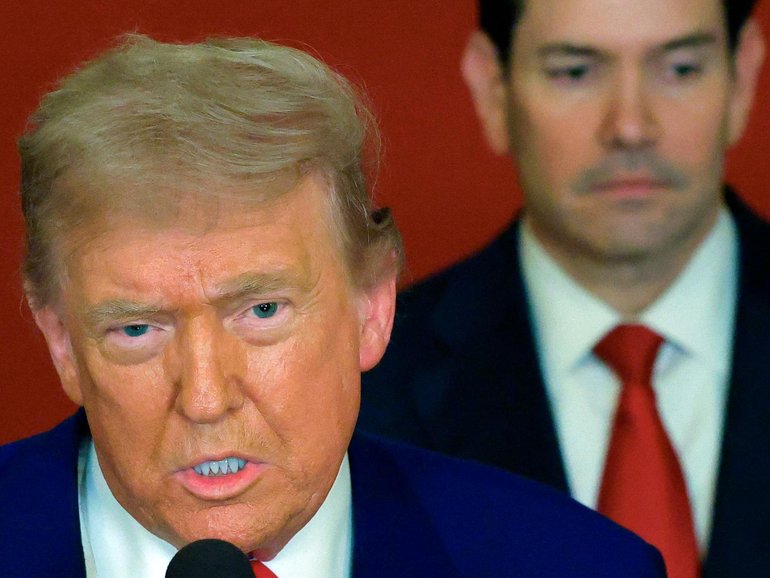 US President Donald Trump announced a peace deal was close in a Truth Social post. 